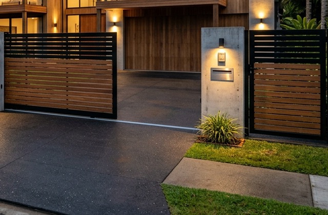 Custom Gates by Tewantin Fencing - Sunshine Coast
