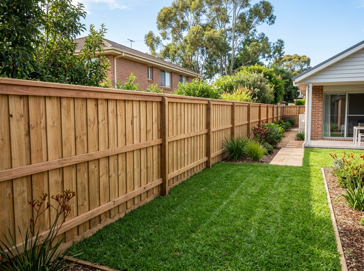 Hardwood Lap & Cap Boundary - Treated Pine in Noosa Heads, QLD by Tewantin Fencing